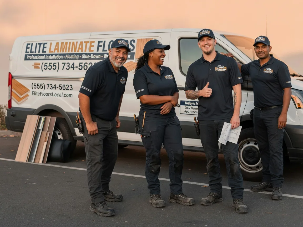 Laminate flooring installation company in Conrad, IA